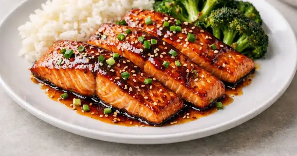 honey salmon recipe